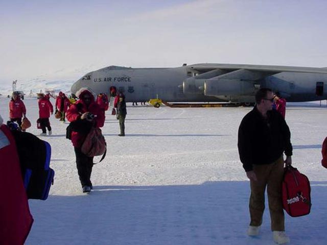unloading